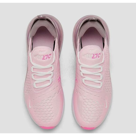 Size 6.5Y - Big Kid GS Nike Air Max 270 Pink Foam/ Grey IB4435-663 - Picture 5 of 6